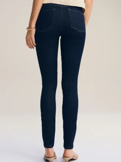 Délavage bleu - Jean skinny super doux