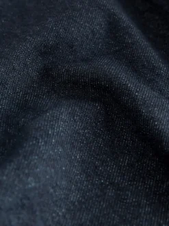 Délavage bleu - Jupe en Denim jusqu'au genou