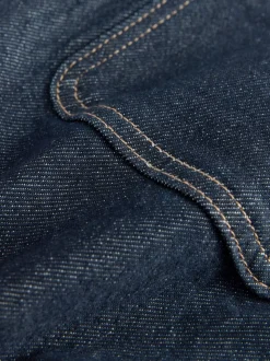 Délavage bleu - Minijupe Denim à poches plaquées