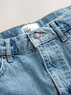 Délavage bleu moyen - Shorts en Denim Edit Jort