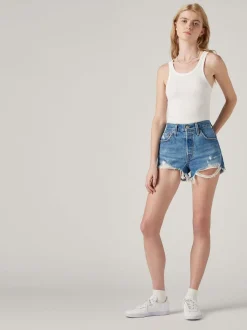 Délavage moyen Oxnard Athens - Levi's® 501® Original 100% Cotton Shorts