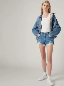 Délavage moyen Oxnard Athens - Levi's® 501® Original 100% Cotton Shorts