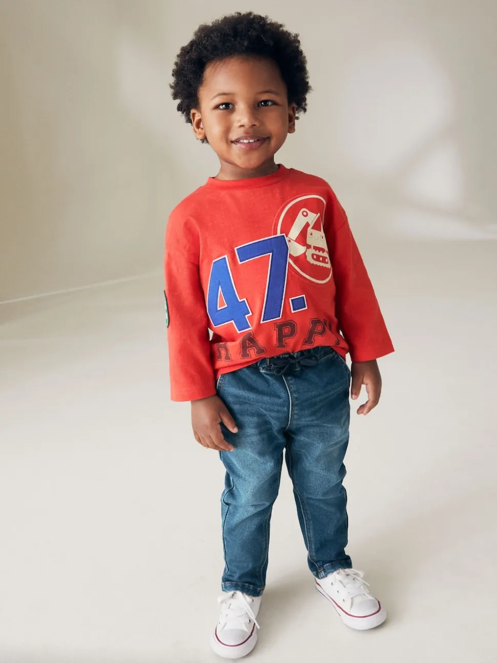 Délavage vintage - Jeans Pull-On Super Doux Avec Extensible (3mths-7yrs)