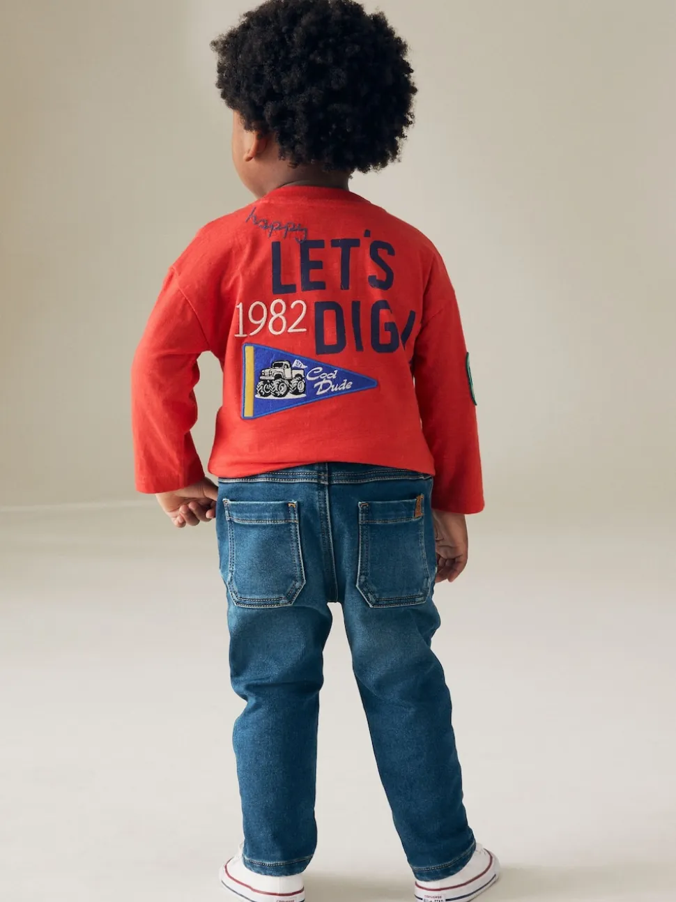 Délavage vintage - Jeans Pull-On Super Doux Avec Extensible (3mths-7yrs)