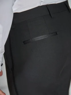 Détail du ruban - Ajustement régulier - Pantalon de costume de smoking