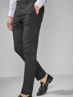 Détail du ruban - Skinny Fit (Skinny Fit) - Pantalon de costume de smoking