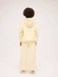 Détail jaune brodé - Sweat à capuche (3-16 ans)