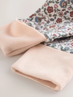 Ecru Floral - 2.5 TOG Combinaison de nuit matelassée Bébé