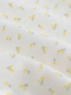 Ecru Floral - Gilets cami imprimés à bretelles Lot de 3 (1.5-16ans)