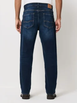 encre - Coupe ample - extensible Denim Jeans