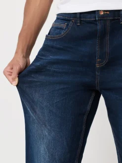 encre - Coupe ample - extensible Denim Jeans