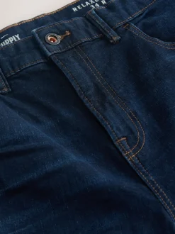 encre - Coupe ample - extensible Denim Jeans