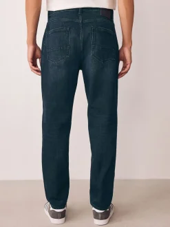 encre - Coupe fuselée régulière - extensible Denim Jeans
