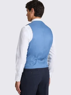 encre - Gilet de Costume MOSS habillé à chevrons