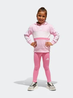 Ensemble adidas Essentials Tiberio Sweat-shirt à capuche et Leggings Little Kids