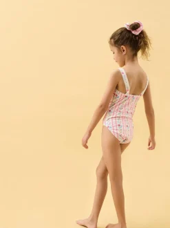 Ensemble Angels By Accessorize Maillot de bain Imprimé Fleuri & chouchou FILLE