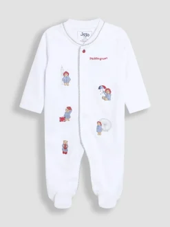 Ensemble bonnet et combinaison JoJo Maman Bébé Paddington brodé