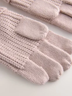 Ensemble bonnet et gants smALLSAINTS Underground à logo