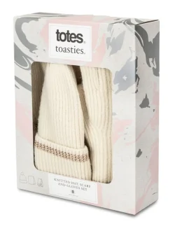 Ensemble cadeau Chapeaux, Écharpes et Gants Totes Toasties femme