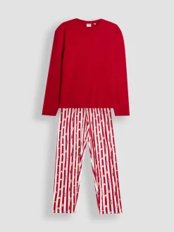 Ensemble de pyjamas JoJo Maman Bébé rayé Noël Hommes