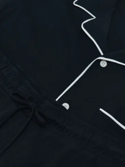 Ensemble de pyjamas Reiss Aubery à passepoils en coton