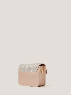 Ensemble Monsoon Mini sac pailleté et pinces à cheveux avec nœud