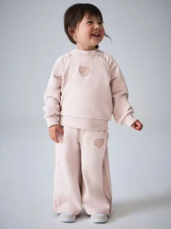 Ensemble smALLSAINTS Sweat-shirt Lover Jambe large Joggings