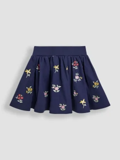 Ensemble sweat-shirt et jupe brodée JoJo Maman Bébé