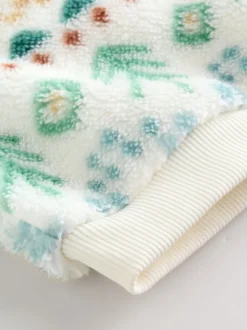 Fairisle ours vert - Ensemble Bébé haut en polaire et Survêtement (0mois-2ans)
