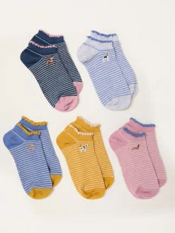 FatFace 5 paires de chaussettes de sport