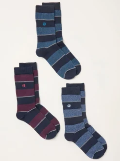 FatFace 3 paires de chaussettes thermiques