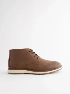 Fauve/marron - Bottines style sport