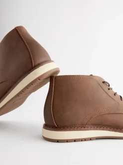 Fauve/marron - Bottines style sport