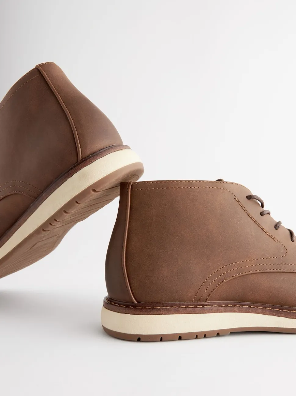 Fauve/marron - Bottines style sport