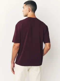 Figue violette - Coupe ample - T-shirt épais