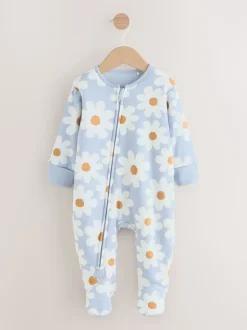 Fleur bleue - 2.5 TOG Combinaison de nuit matelassée Bébé