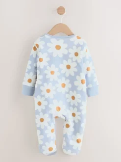 Fleur bleue - 2.5 TOG Combinaison de nuit matelassée Bébé