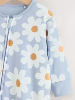 Fleur bleue - 2.5 TOG Combinaison de nuit matelassée Bébé