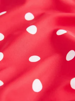 Fleur rouge à pois - Maillot de bain à volants Cath Kidston (3mois à7ans)
