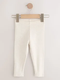 Fleuri - Lot de 5 leggings côtelés (3mois-7ans)