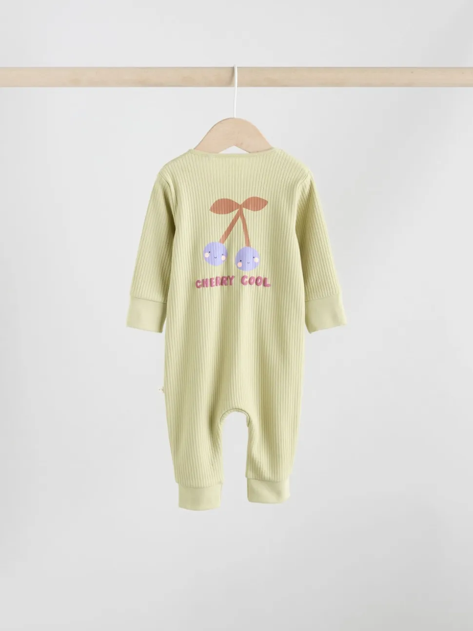 Fleurs multicolores - Combinaisons de nuit à fermeture éclair pour bébés 3 Pack (0mths-3yrs)