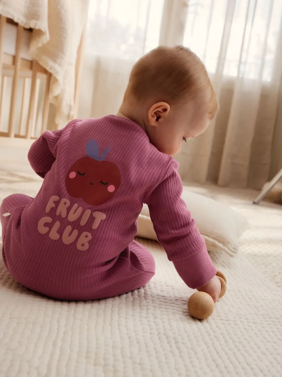 Fleurs multicolores - Combinaisons de nuit à fermeture éclair pour bébés 3 Pack (0mths-3yrs)