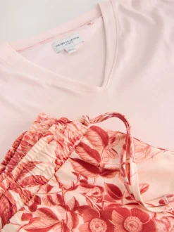 Floral rose - Pyjama Kew Collection à manches longues