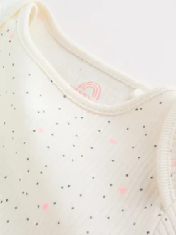 Fluro Rose - Bébé Manches courtes Bodysuits 5 Pack