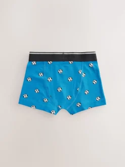 Football rouge/bleu - Lot de 5 boxers Junior Personnage (1.5-16ans)