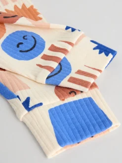 Formes bleues - Hauts et Leggings 6 pièces bébé (0mois-3ans)