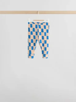 Formes bleues - Hauts et Leggings 6 pièces bébé (0mois-3ans)