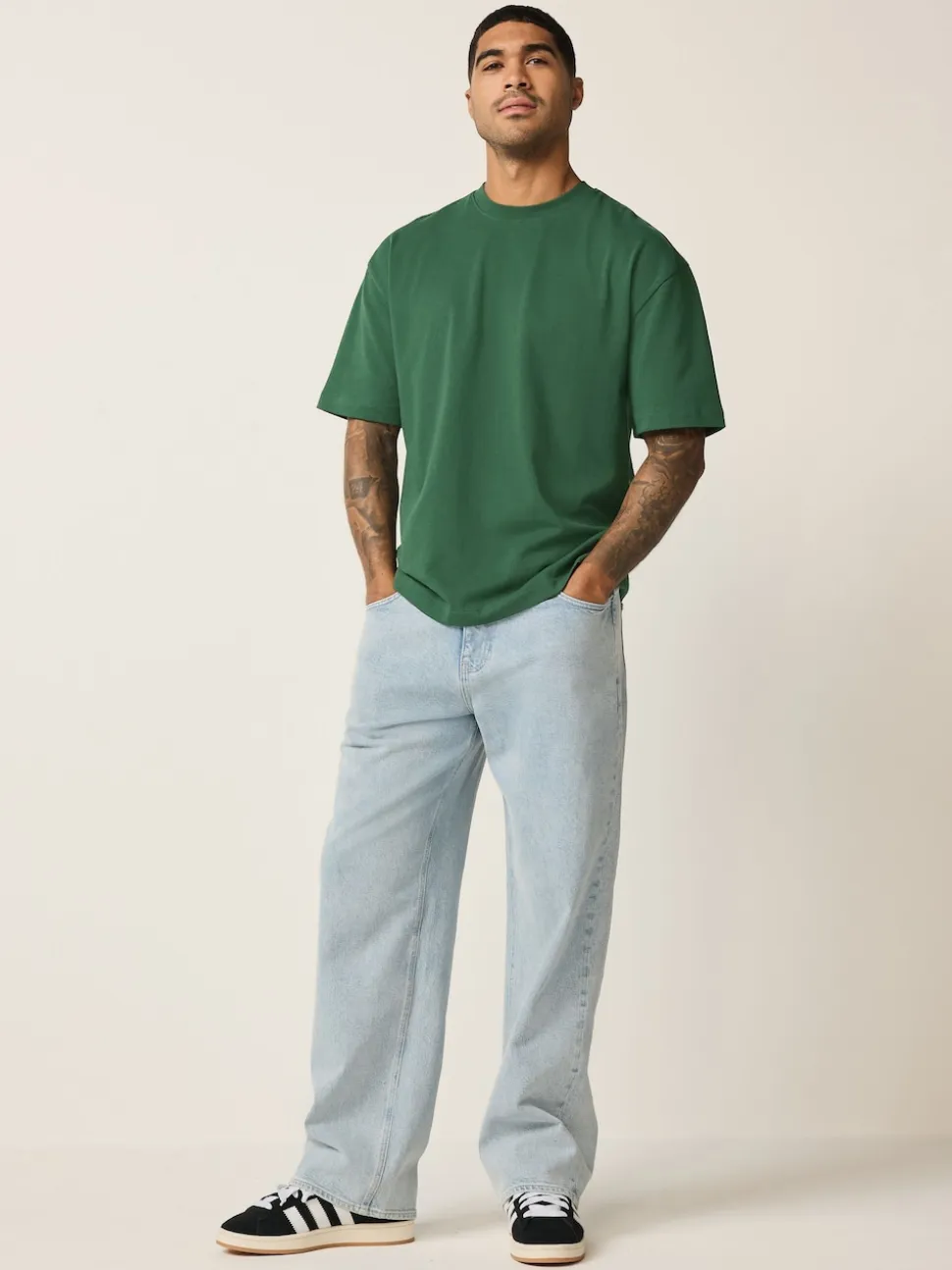 Forêt verte - Coupe ample - T-shirt épais