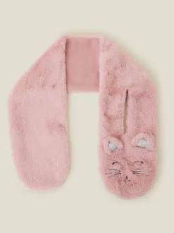 Foulard Angels By Accessorize chat en fausse fourrure duveteux pour fille