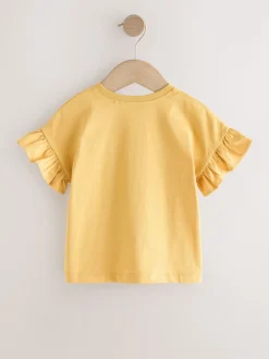 Fraise Jaune ocre - T-shirt Manches courtes (3mths-7yrs)